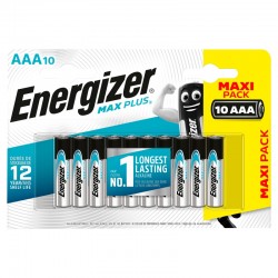Energizer Max Plus AAA 10-Pack - Batteri
