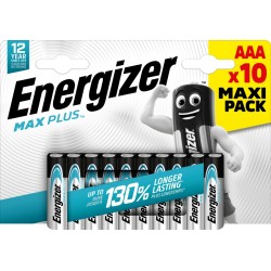 Energizer Max Plus AAA 10-Pack - Batteri