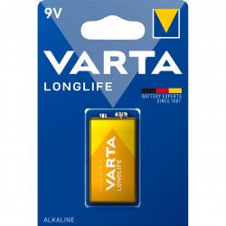 Varta Longlife 9v 1 Pack (b) - Batteri