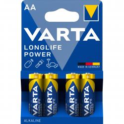 Varta Longlife Power Aa 4 Pack (b) - Batteri
