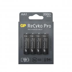 GP Lighting Gp Recyko Professional Nimh 2000mah Aa 4 Pack (pb) - Batteri