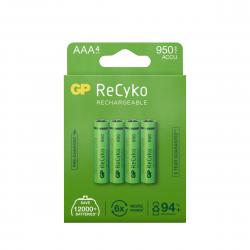 GP Lighting Gp Recyko Nimh 950mah Aaa 4 Pack (pb) - Batteri