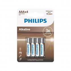 Philips Alkaline Lr03 - Batteri