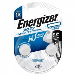 Energizer Ultimate Lithium CR2032 2 pack - Batteri
