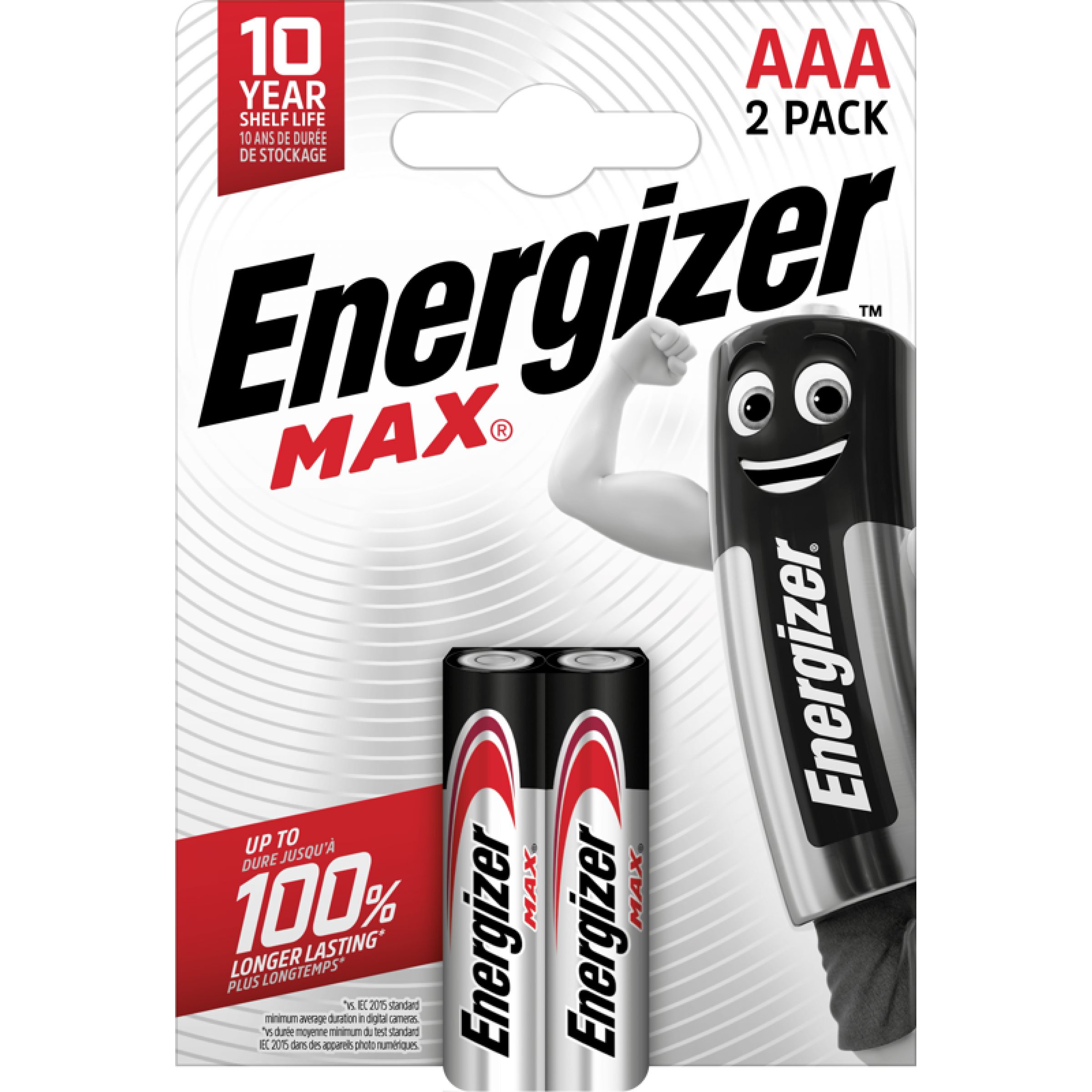 Cirkel Matematik komme ud for Køb Energizer Max AAA 2-pack - Batteri (7638900438130)